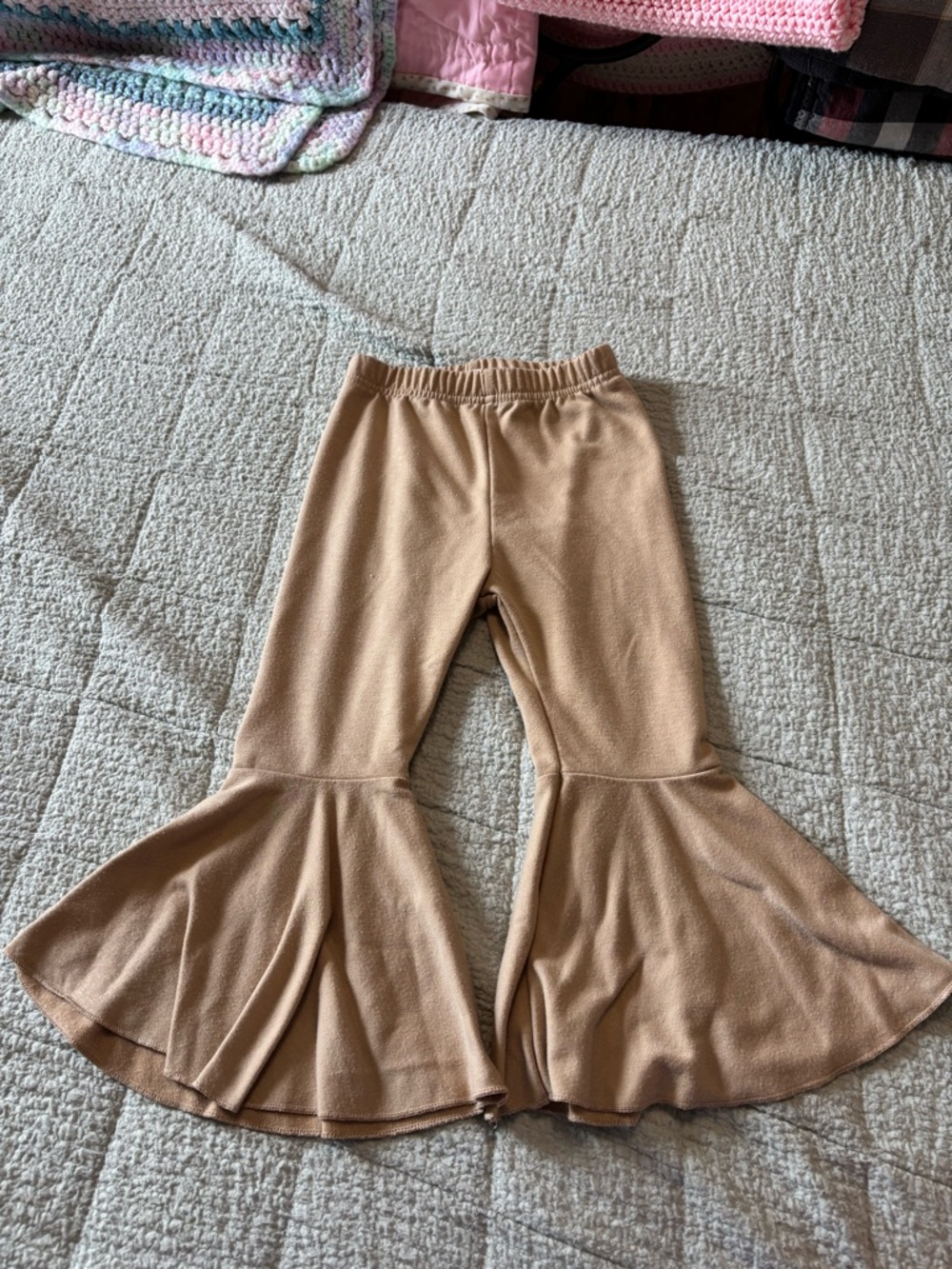 shein neutral bell bottoms for toddler